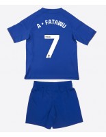 Leicester City Issahaku Fatawu #7 Domácí dres pro děti 2025-26 Krátký Rukáv (+ trenýrky)